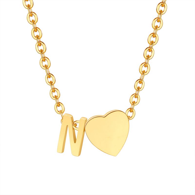 Heart's Story A-Z Necklace