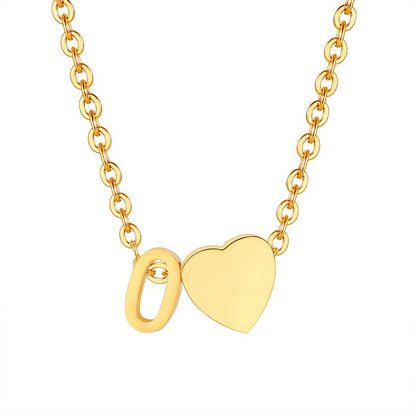 Heart's Story A-Z Necklace