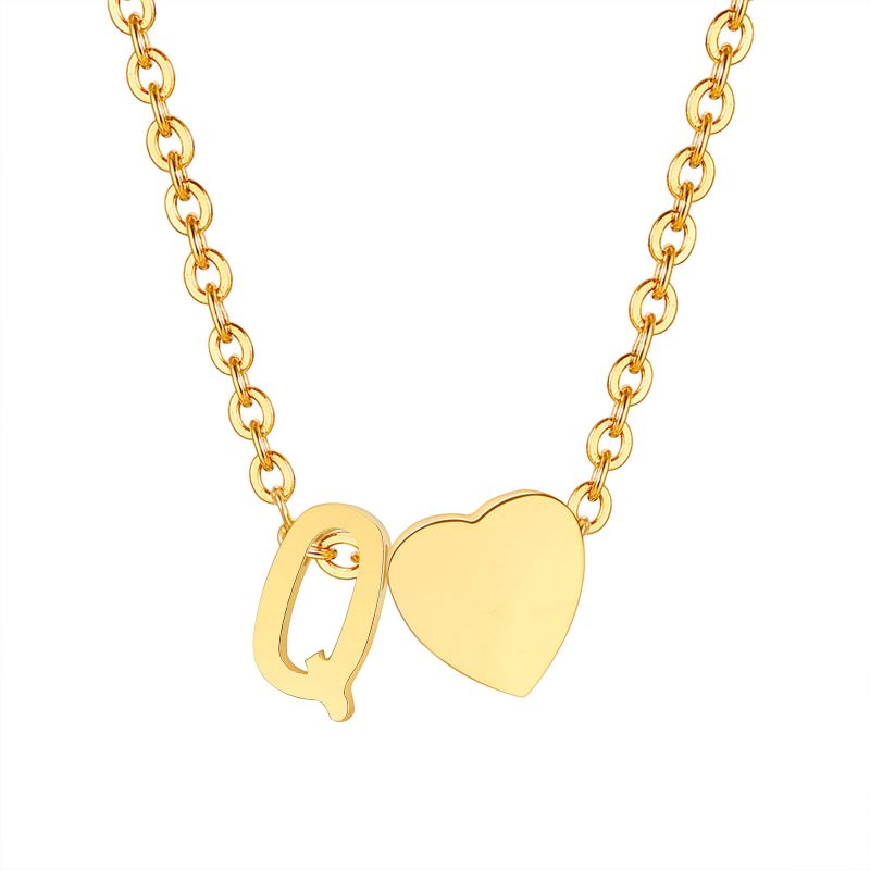 Heart's Story A-Z Necklace