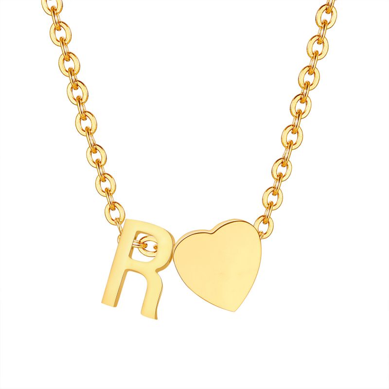 Heart's Story A-Z Necklace