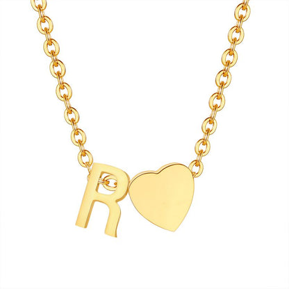 Heart's Story A-Z Necklace