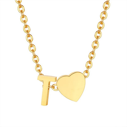 Heart's Story A-Z Necklace
