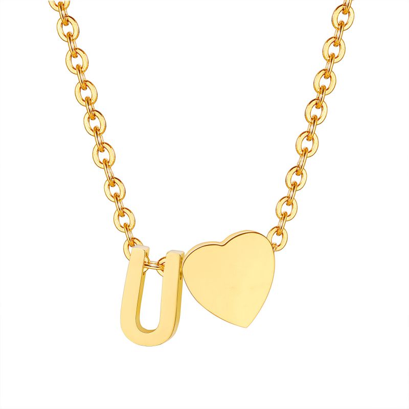 Heart's Story A-Z Necklace