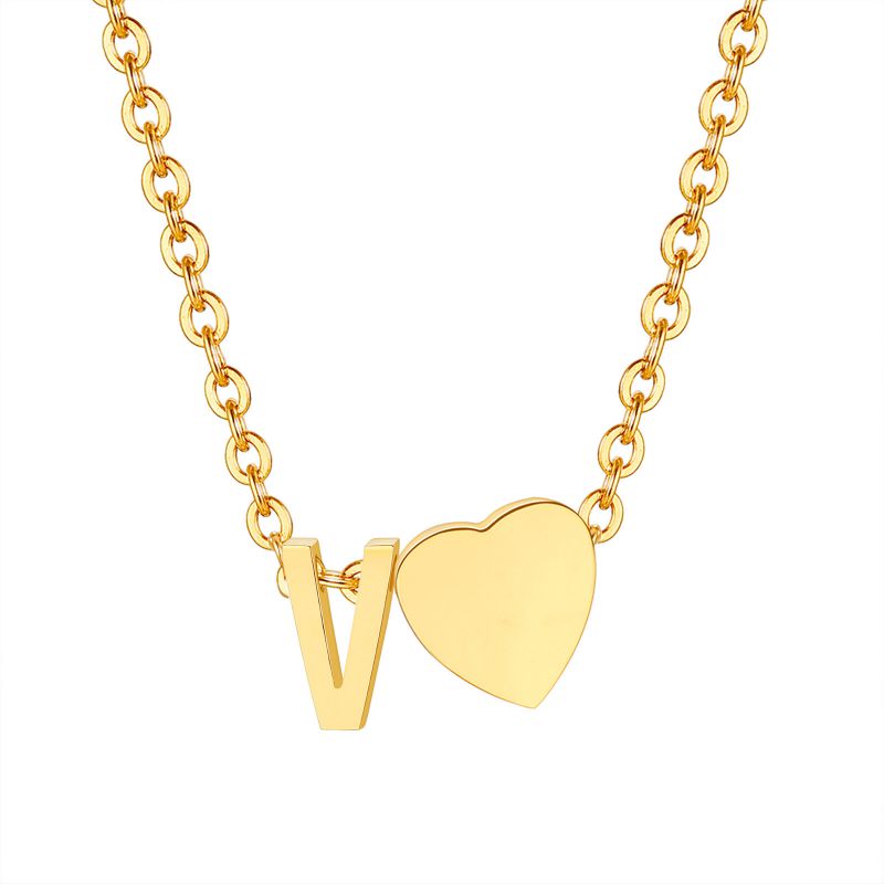 Heart's Story A-Z Necklace