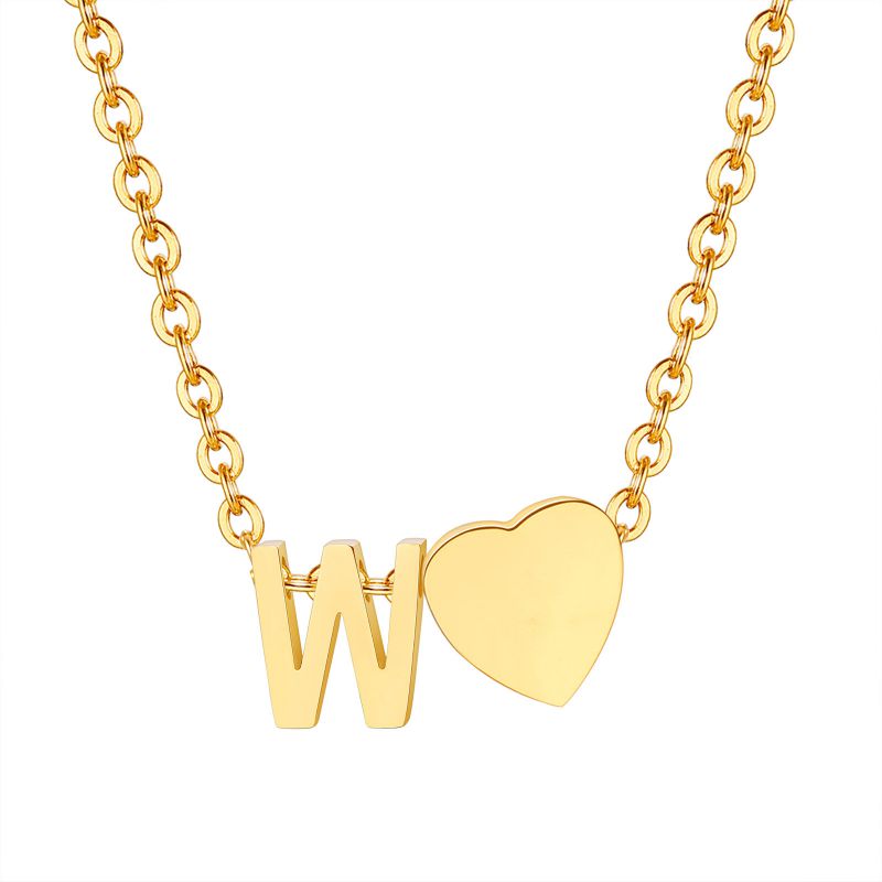Heart's Story A-Z Necklace