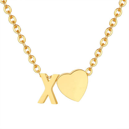 Heart's Story A-Z Necklace
