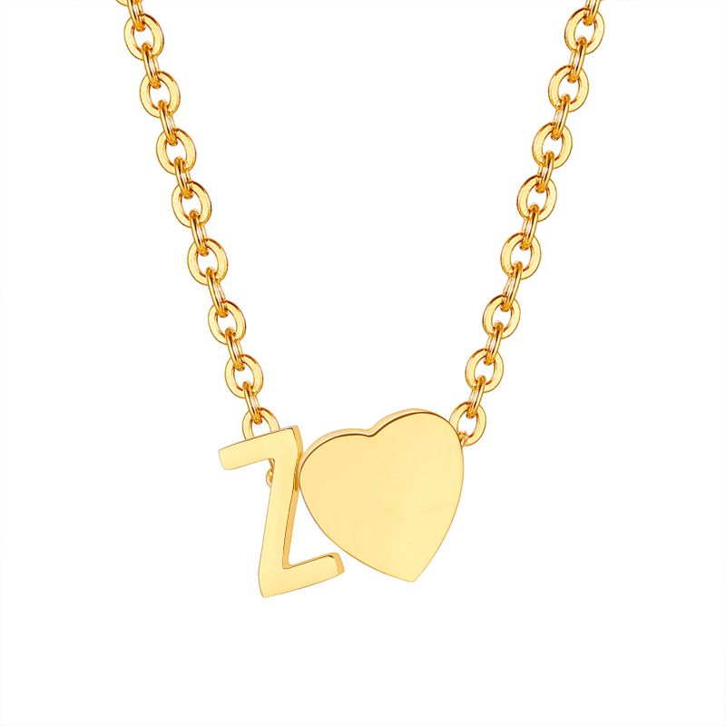 Heart's Story A-Z Necklace