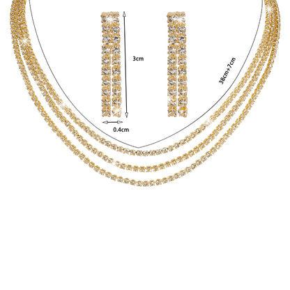 Ione Diamond AD Necklace Set