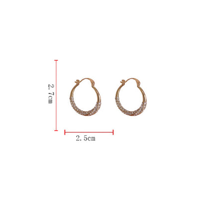 Serein Twirl Hoop Earrings