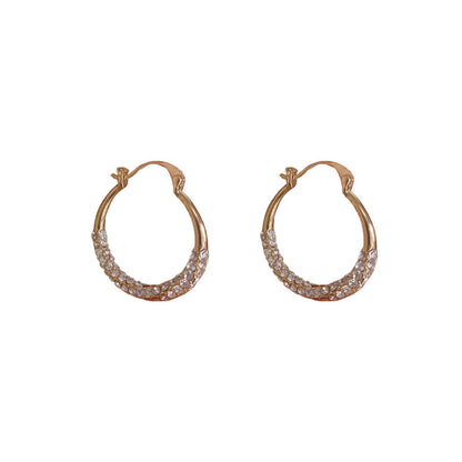 Serein Twirl Hoop Earrings