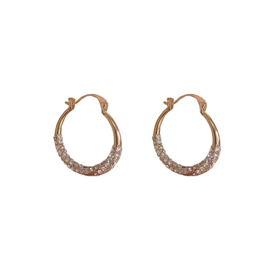 Serein Twirl Hoop Earrings