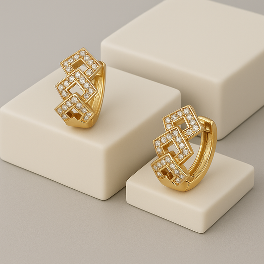 Stud Embellished Earrings