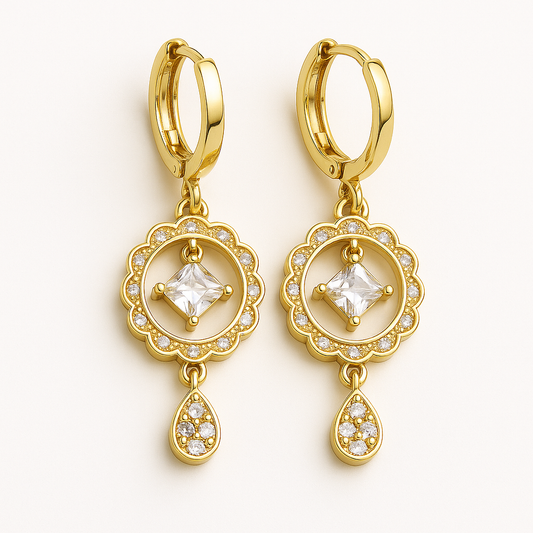 Moons Anti Tarnish Earrings