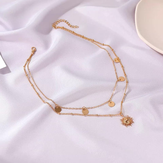 Gold Sunny Neckpiece