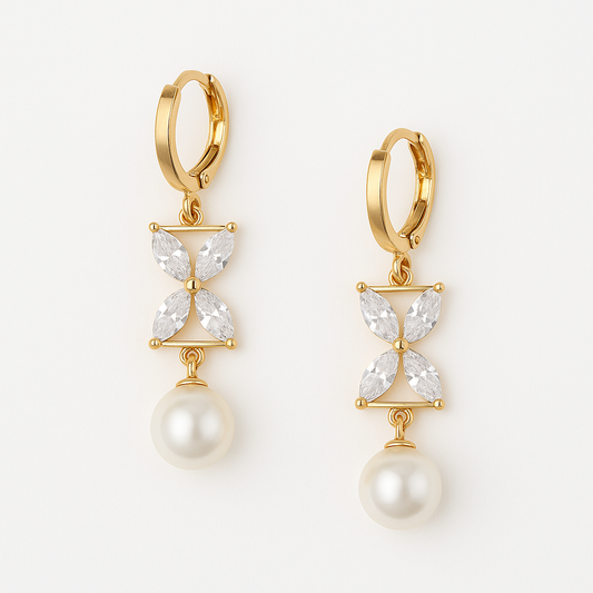 Pastle Pearl Earrings