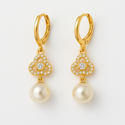 Treo Pearl Anti Tarnish Earrings