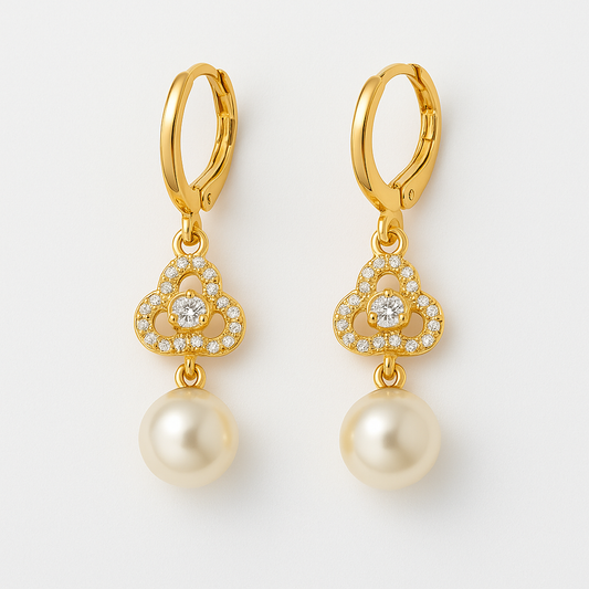Treo Pearl Anti Tarnish Earrings