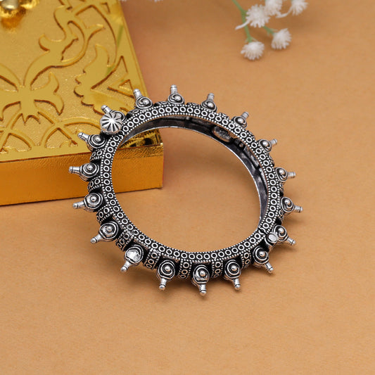 Oxidised Round Bangle