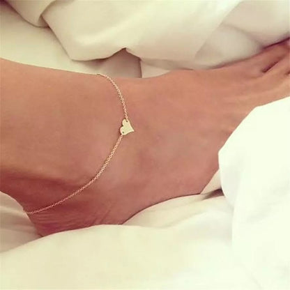 Heart Shape Anklet