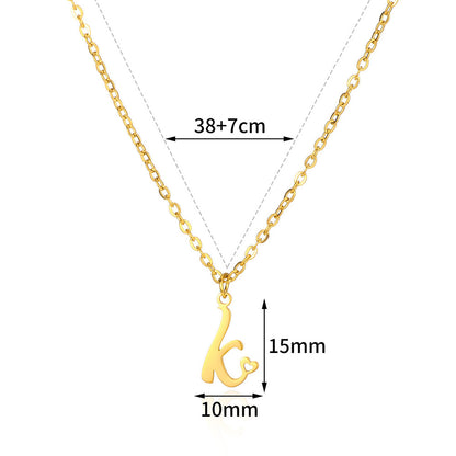 Initial Statement Necklace
