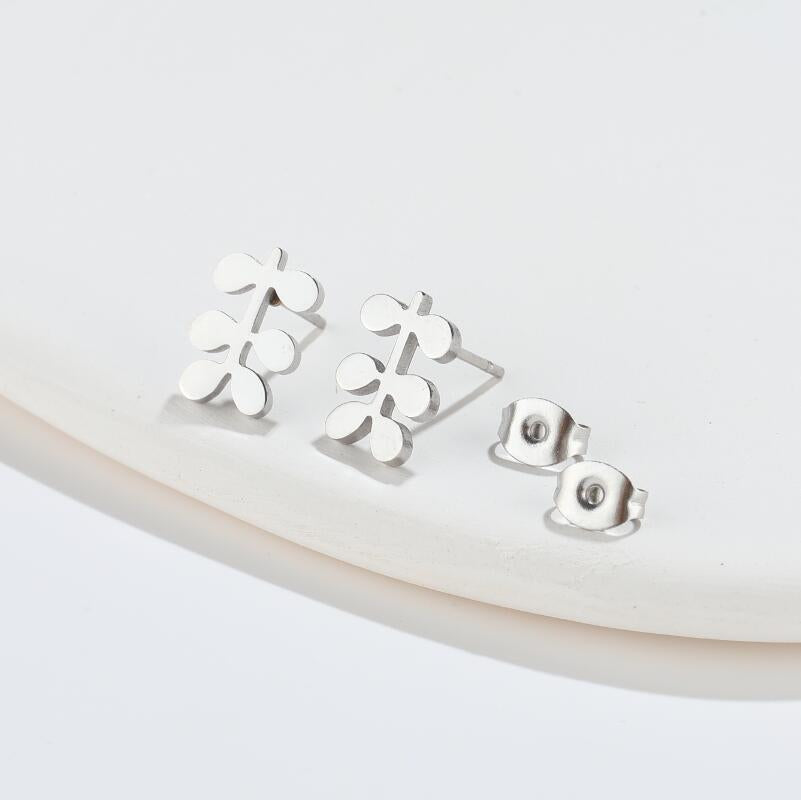 Everleaf Stud Earrings