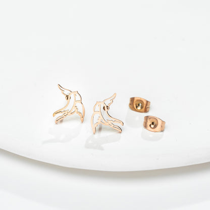 Dove Kiss Stud Earrings