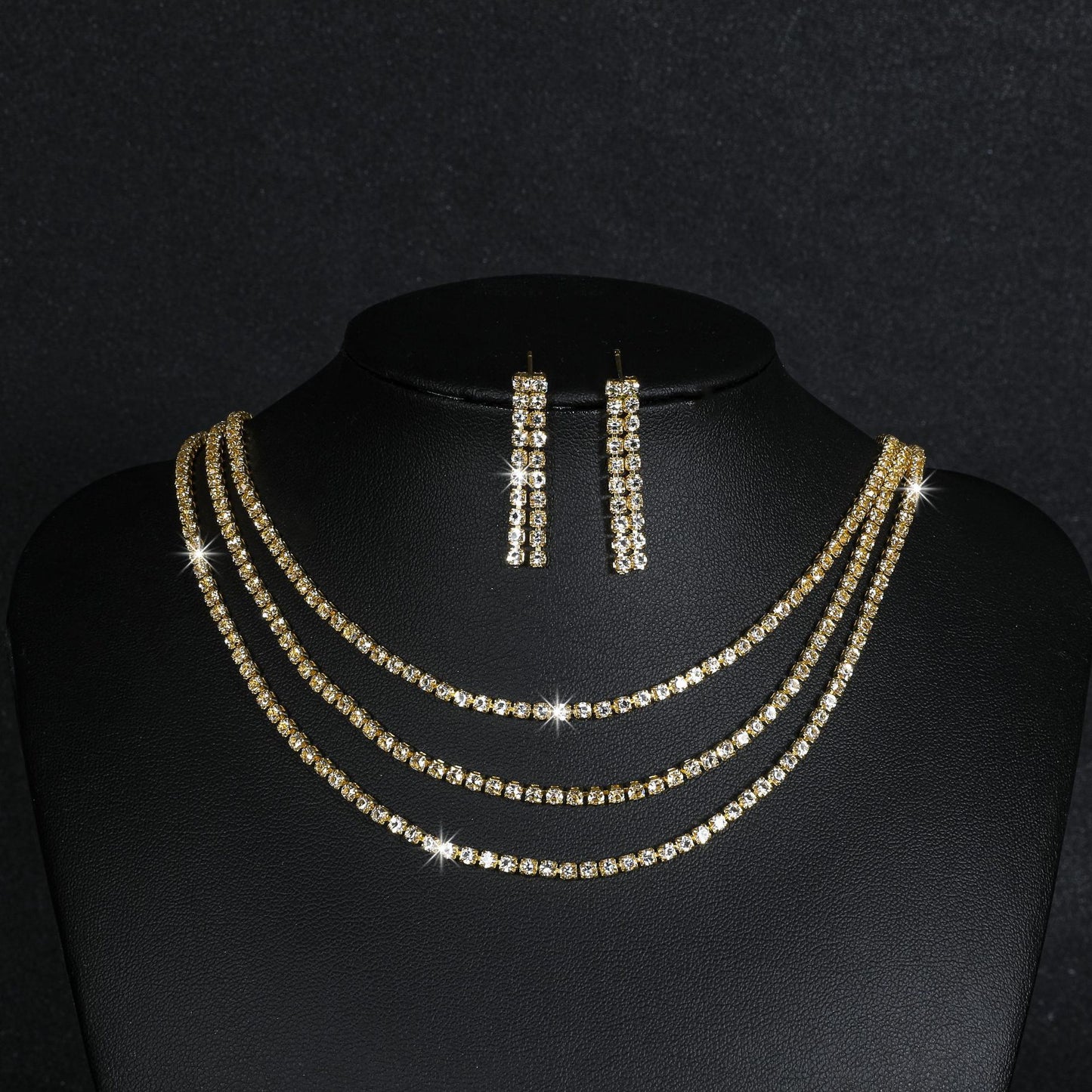 Ione Diamond AD Necklace Set