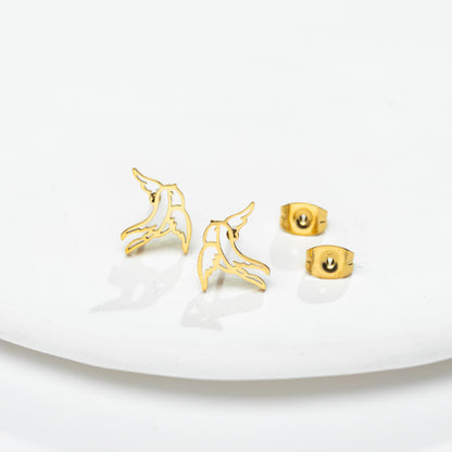 Dove Kiss Stud Earrings