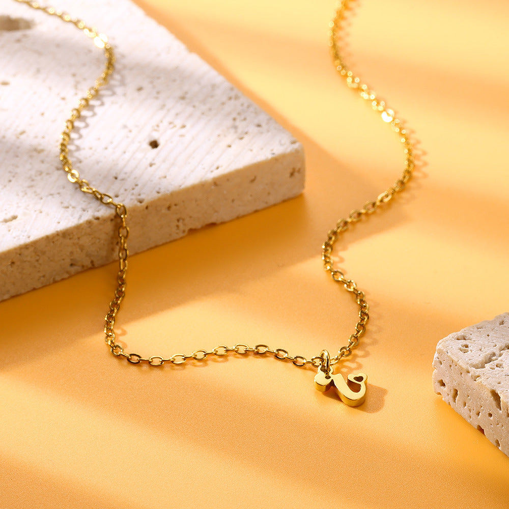 Initial Statement Necklace