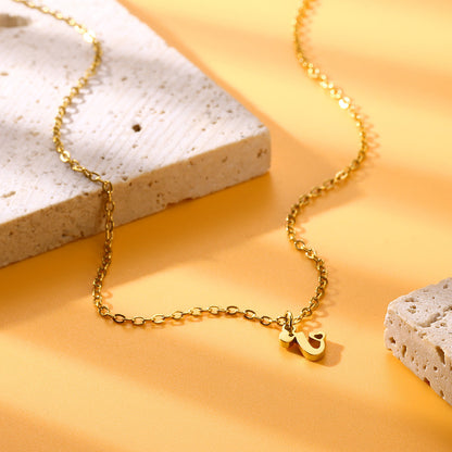 Initial Statement Necklace