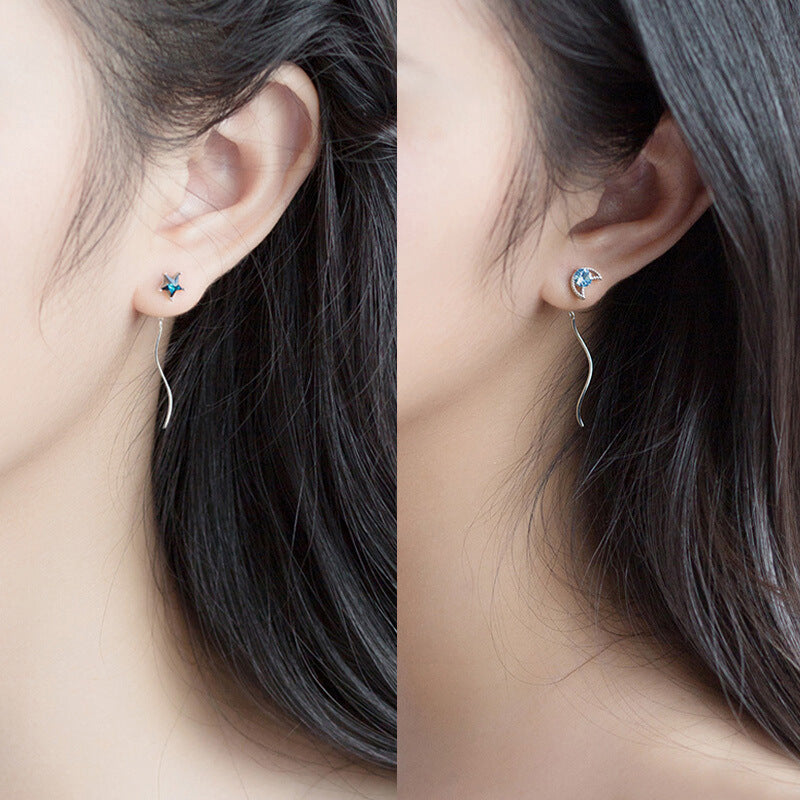 Blue Celestial 925 Sterling Silver Earrings