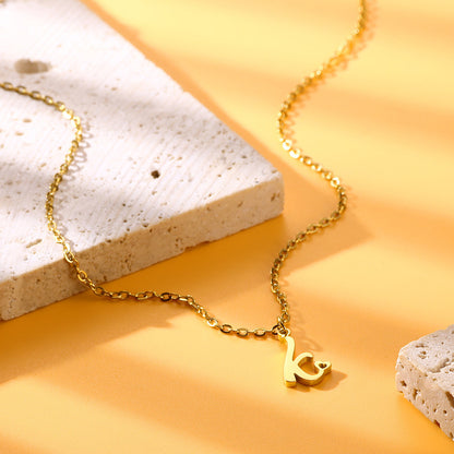 Initial Statement Necklace