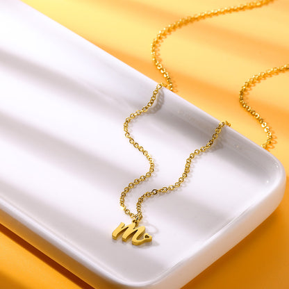 Initial Statement Necklace