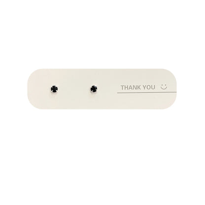 Diamond Stud 925 Sterling Silver Earrings