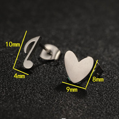 LoveNote Stud Earrings
