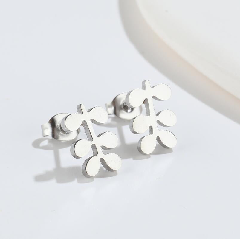 Everleaf Stud Earrings