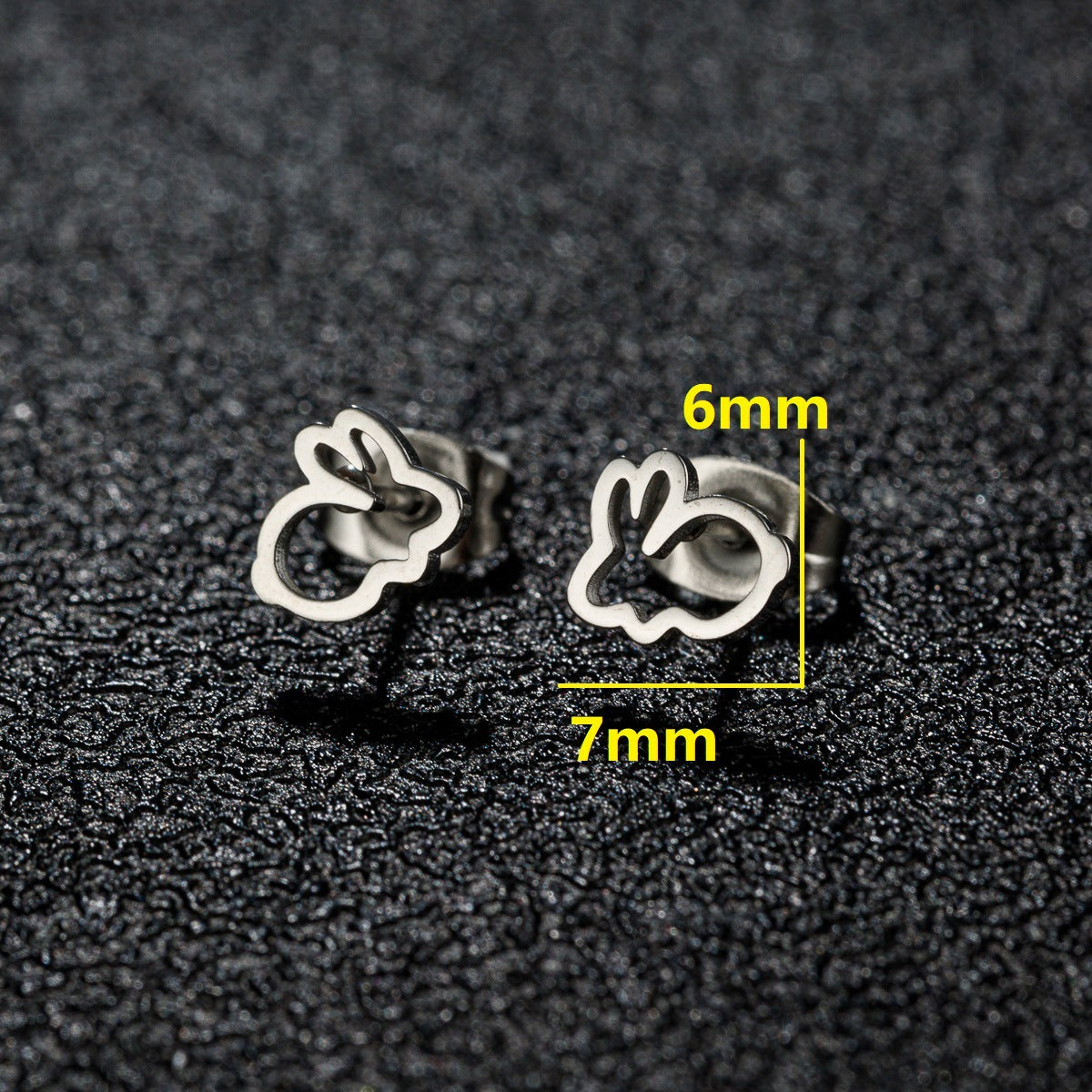 Cottontail Twinkle Stud Earrings