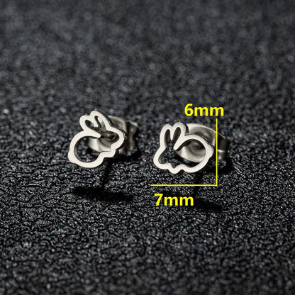 Cottontail Twinkle Stud Earrings