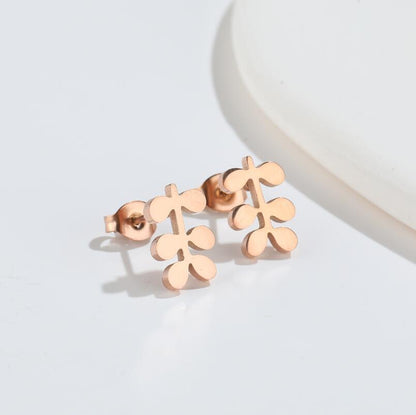 Everleaf Stud Earrings