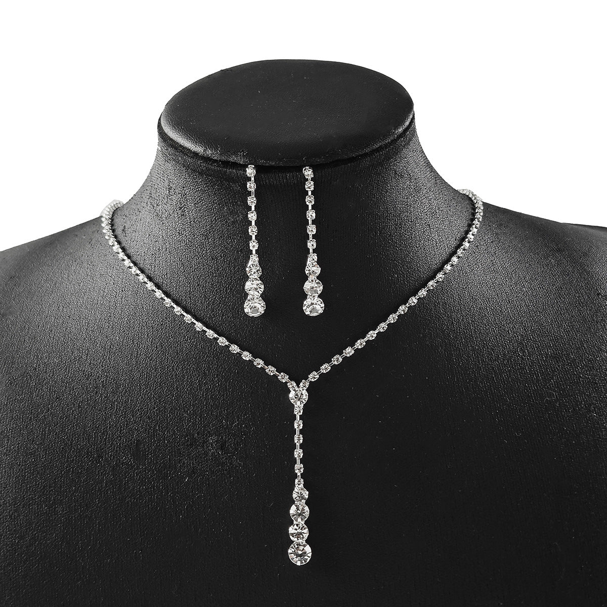 Canna Diamond AD Necklace Set