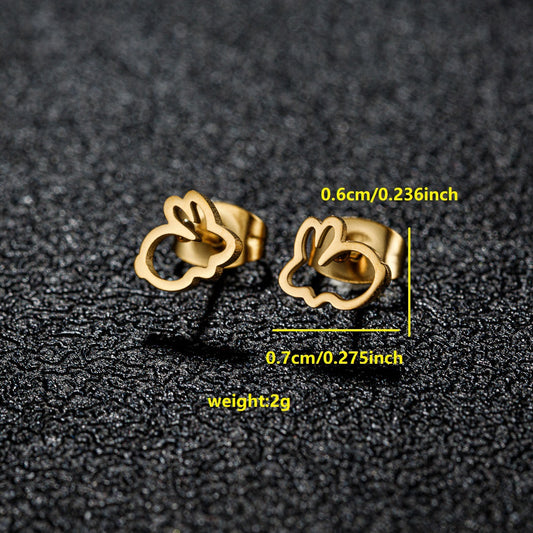 Cottontail Twinkle Stud Earrings