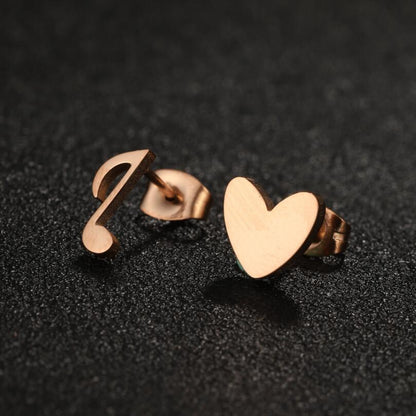 LoveNote Stud Earrings