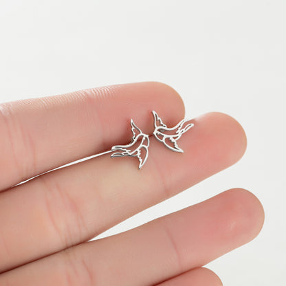 Dove Kiss Stud Earrings