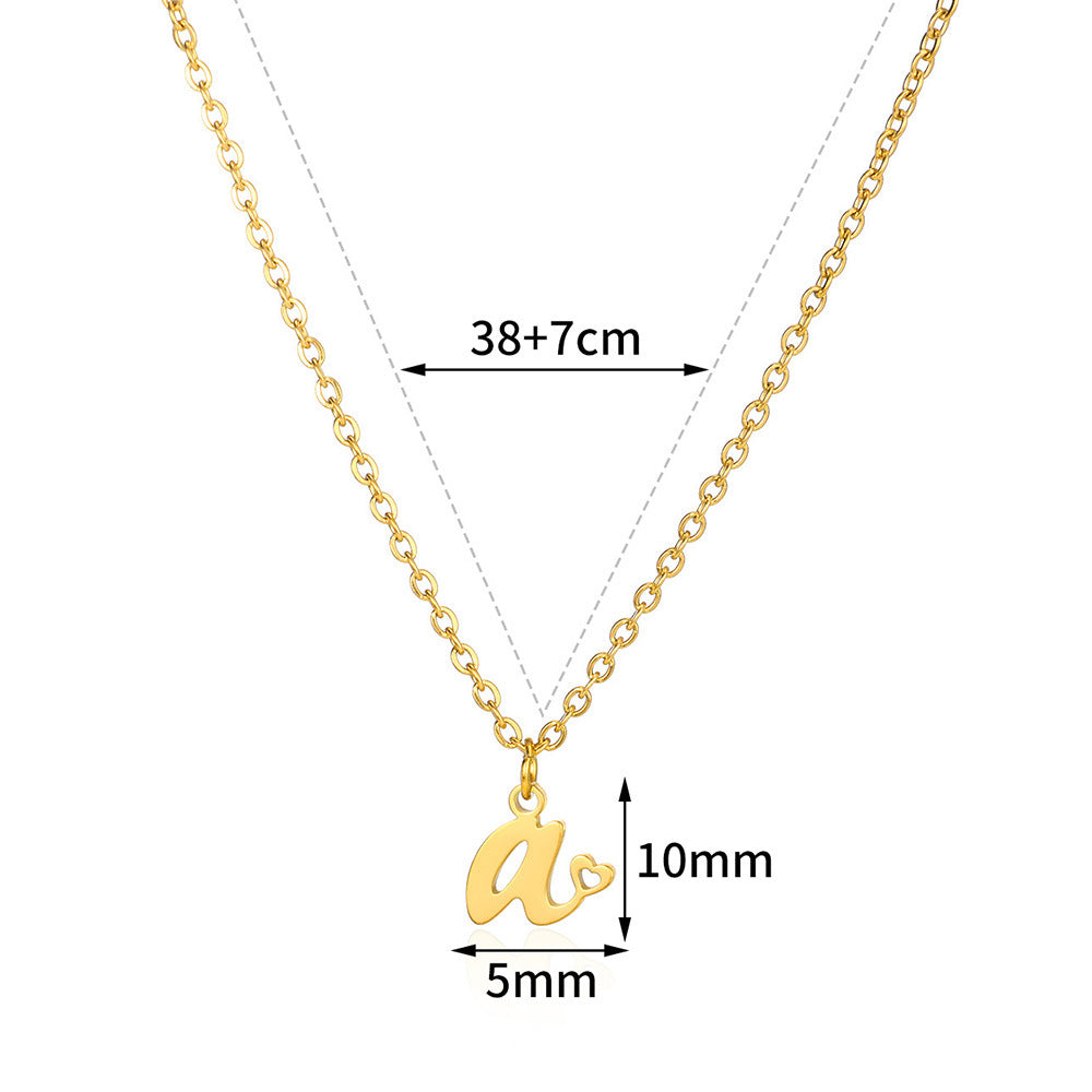 Initial Statement Necklace