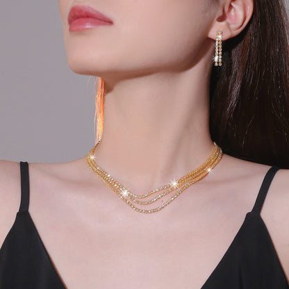 Ione Diamond AD Necklace Set