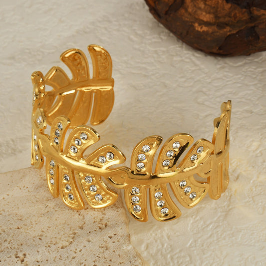 The Empress Leaf Bracelet