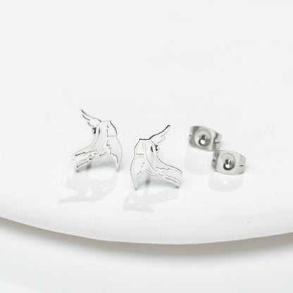 Dove Kiss Stud Earrings