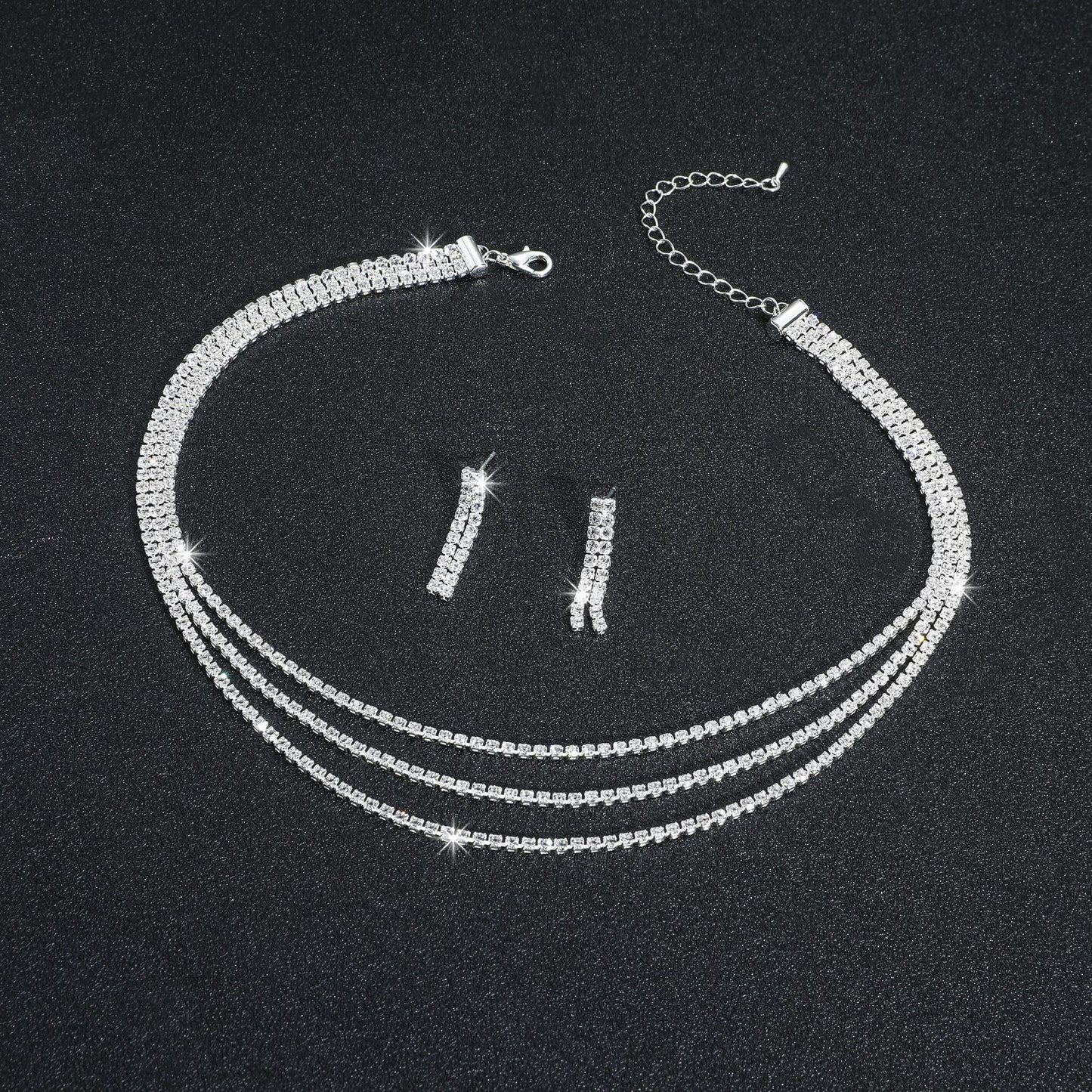 Ione Diamond AD Necklace Set