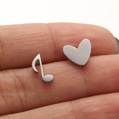 LoveNote Stud Earrings
