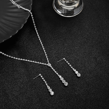 Canna Diamond AD Necklace Set